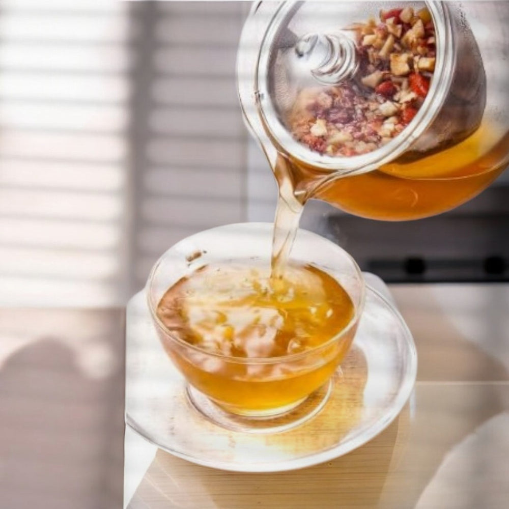 食べる美麗茶～ 高麗人参6年根１本分使用 薬膳茶～